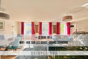LE QUAI 18 - Luxe - Plein Centre - Vue dur les quais - Wifi - Parking